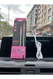 Aux To Aux 3.5mm Jack Girişli Müzik Ve Ses Aktarıcı Kablo - 1
