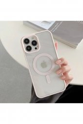 Iphone 13 Pro Magsafe Destekli Kablosuz Şarj Uyumlu Renkli Kılıf - 1