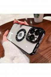 Iphone 14 Pro Max Uyumlu Derin Mor Ekstra Kamera Korumalı (kamerası Cam Lensli) Lazer Kılıf - 1