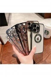 Iphone 14 Pro Uyumlu Derin Mor Ekstra Kamera Korumalı (kamerası Cam Lensli) Lazer Kılıf - 3