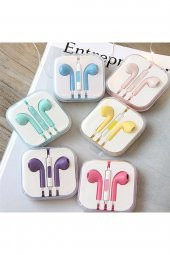 Kablolu Kulaklık Iphone Uyumlu Kablolu Kulaklık Android Ios Uyumlu 3.5mm Kulaklık Jack Girişli Renk - 2