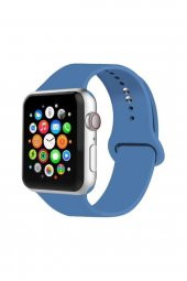 Apple Watch Kordon 2 3 Seri 42 Mm Ve Silikon Kordon Kayış - 1