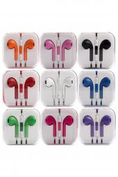Kablolu Kulaklık Iphone Uyumlu Kablolu Kulaklık Android Ios Uyumlu 3.5mm Kulaklık Jack Girişli Renk - 3