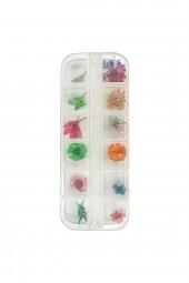 Tırnak Süsleme Kurutulmuş Gerçek Çiçek Nail Art Süsleme 3d Çiçek Model - 1