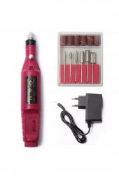 Freze Makinesi Elektrikli Törpü + 6 lı Freza Uç Seti Kalem Freze 1 - 2