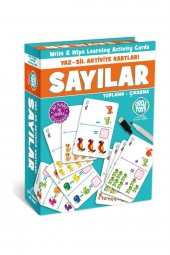Sayılar- Yaz Sil Aktivite Kartları - 1