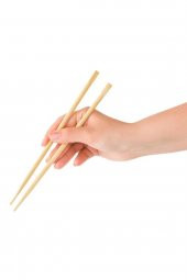 Organik Bambu Çin Çubuğu Chop Sticks 10 Çift - 2