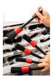 Detail Dash Brush Oto Detay Fırçası Seti 5 li Kaliteli Detaylı Farklı Boyutlarda Fırça Seti - 1