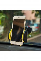 Vantuzlu Cep Araç Telefon Tutucu Oto Araba Içi Telefon Tutacağı - 1