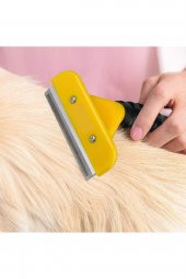 10 Cm Kedi Köpek Tarağı Fırçası Tüy Alıcı Toplayıcı Tarak Fırça - 1