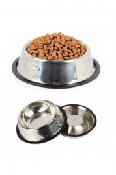 Paslanmaz Çelik Mama &amp Su Kabı 18 Cm - 2