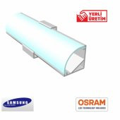 Arge Led Mutfak Dolabı ve Tezgah Altı Bombe Difüzörlü  Köşe Bar LED 24V 3000K 50cm - 1