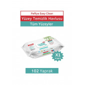 Pafilya Easy Clean Yüzey Temizlik Havlusu 1x102 (102 YAPRAK) - 1