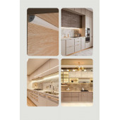 Arge Led Mutfak Dolabı ve Tezgah Altı Bombe Difüzörlü  Köşe Bar LED 24V 3000K 100cm - 3