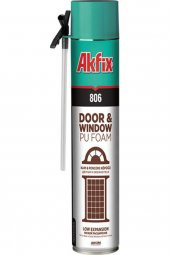 Akfix   806 Poliüretan Kapı-pencere Köpüğü 750ml  850gr - 1