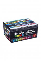 Nova Color Kumaş Boyası 12 Renk Şişe - 1