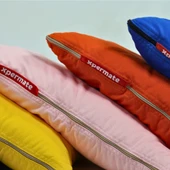 XPERMATE Tv Battaniye Yastık Battaniye Kırlent-welsoft Battaniye- Yolculuk Yastığı- Uçak Yastığı 145x205 Sarı thumbnail 5