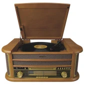 Mikado Nostalgia Mn-P325 Dönence Pikap Ahşap 2X5w Stereo Spk Mp3 Çalar Usb-Radyo-Cd-Kaset -Bt Müzik - 2