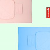 XPERMATE Bebek Alt Açma Minderi Yıkanabilir Kılıf, Kundaklı Alt Değiştirme Minderi 60x80x10cm Pembe - 5
