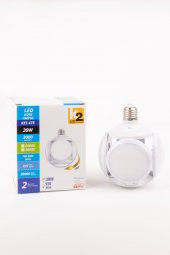 KES475 30W Led Küre Ampül E27 Beyaz Işık - 2