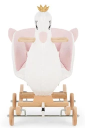 Wellgro Tekerlekli ve Sallanan Ahşap Kuğu - 3