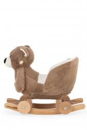 Wellgro Tekerlekli ve Sallanan Ahşap Sallanan Ayı - 4