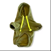 Athletique Green Camouflage Kapşonlu Sweat Köpek Kazağı - 3