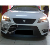 Seat Leon MK3 MK3.5 2012-2020 Uyumlu Üniversal Astra H lip Esnek Ön Lip 2 Parça Tampon Altı Dil Karlık Ön Ek - 1