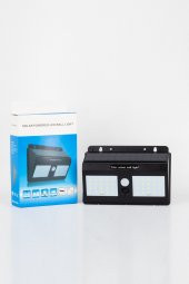 30W Solar Led Duvar Aydınlatma Beyaz Işık (Dış Mekan) IP65 - 1