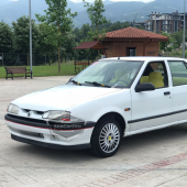 Renault 19 Europa 1994-2001 Uyumlu Üniversal Astra H lip Esnek Ön Lip 2 Parça Tampon Altı Dil Karlık Ön Ek - 6
