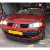 Renault Megane 2 2003-2008 Uyumlu Üniversal Astra H lip Esnek Ön Lip 2 Parça Tampon Altı Dil Karlık Ön Ek - 7