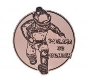 EOD Bomba İmha Deri PEÇ -Geldim Geldim Patlama -Arma - Leather Patch2 - 1