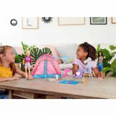 Barbie Malibu ve Brooklyn Kampta Oyun Seti HGC18 - 3
