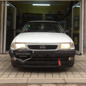 Opel Astra F 1991-1998 Uyumlu Üniversal Astra H lip Esnek Ön Lip 2 Parça Tampon Altı Dil Karlık Ön Ek - 1