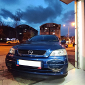 Opel Astra G 1998-2004 Uyumlu Üniversal Astra H lip Esnek Ön Lip 2 Parça Tampon Altı Dil Karlık Ön Ek - 5
