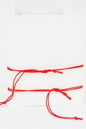 Kader Bağı İkili Kırmızı Renk Şans Bilekliği SU-878 - 2