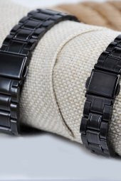 Bakır Siyah Renk Yeni Sezon Çiftlere Özel Sevgili Saati Su-681 - 3