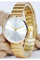 Ayarlanabilir Kordonlu Gold Renk Yeni Sezon Genç Kız Kadın Kol Saati Su-690-001 - 1