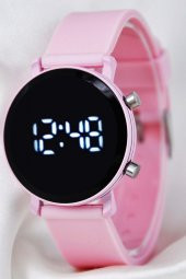 Pink Pembe Şirin Tasarım 6-12 Yaş Kız Çocuk Kol Saati - 1