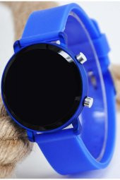 Mavi Renk Tuşlu Led Erkek Çocuk Kol Saati thumbnail 2