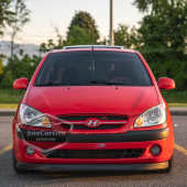 Hyundai Getz 2002–2011 Uyumlu Üniversal Astra H lip Esnek Ön Lip 2 Parça Tampon Altı Dil Karlık Ön Ek - 1