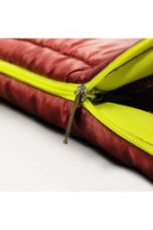 Exent Termo Polyester Elyaf Dolgulu Bordo Uyku Tulumu-Extra koruma - 4