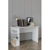 Sandalie Aris 50X113 Cm Çalışma Masası Bilgisayar Masası Ofis Ders Yemek Masası Beyaz - 2