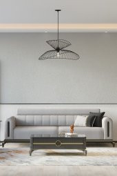 Sandalie Bella Üçlü Salon&Oturma Odası Kanepe - Antrasit - 1