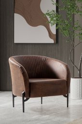 Sandalie Cross Berjer Salon&Oturma Odası - Kahve - 1