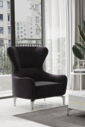 Sandalie Bella Gold Berjer Salon&Oturma Odası - Siyah - 1