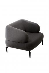 Sandalie Rose Berjer Salon&Oturma Odası - Antrasit - 2