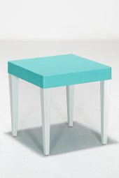 Sandalie Junior Kare Ergonomik Konforlu Anaokulu Kreş Çocuk Masası - Turkuaz - 1