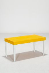 Sandalie Junior Dikdörtgen Ergonomik Konforlu Anaokulu Kreş Çocuk Masası - Sarı - 1