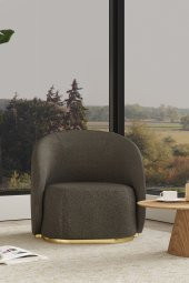 Sandalie Teddy Berjer Salon&Oturma Odası - Antrasit - 2